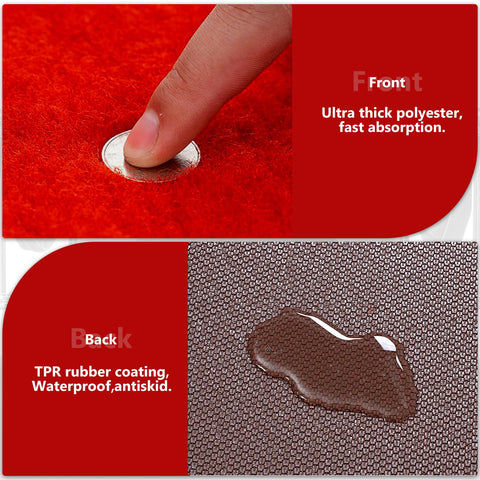 PBHEPJ underside TPR backing visible for non-slip stability benefit
