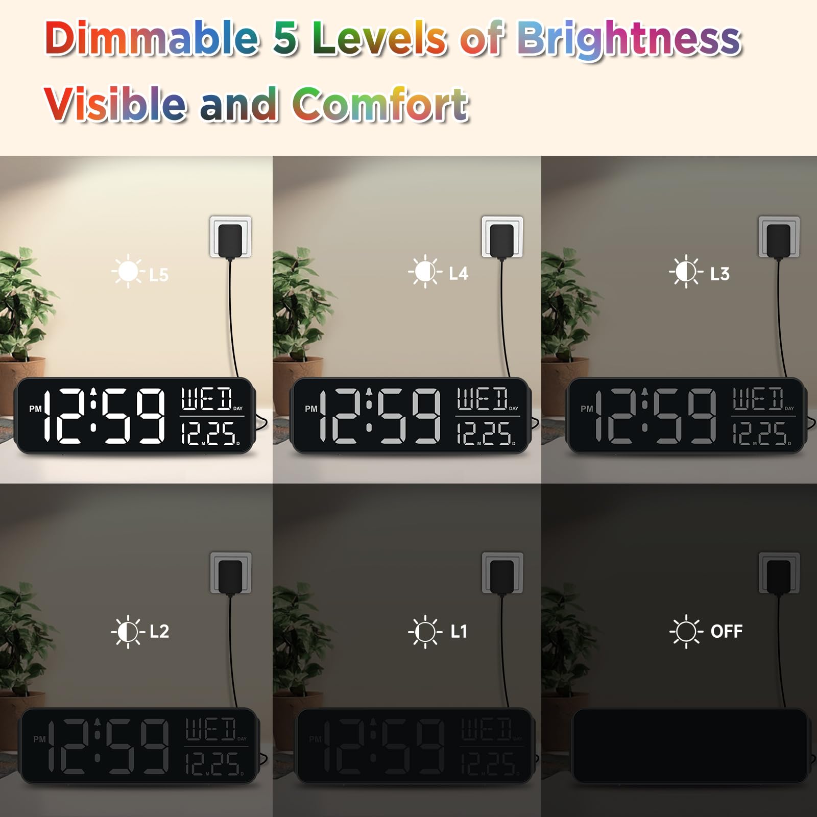 Peakeep brightness controls displayed to reduce night glare