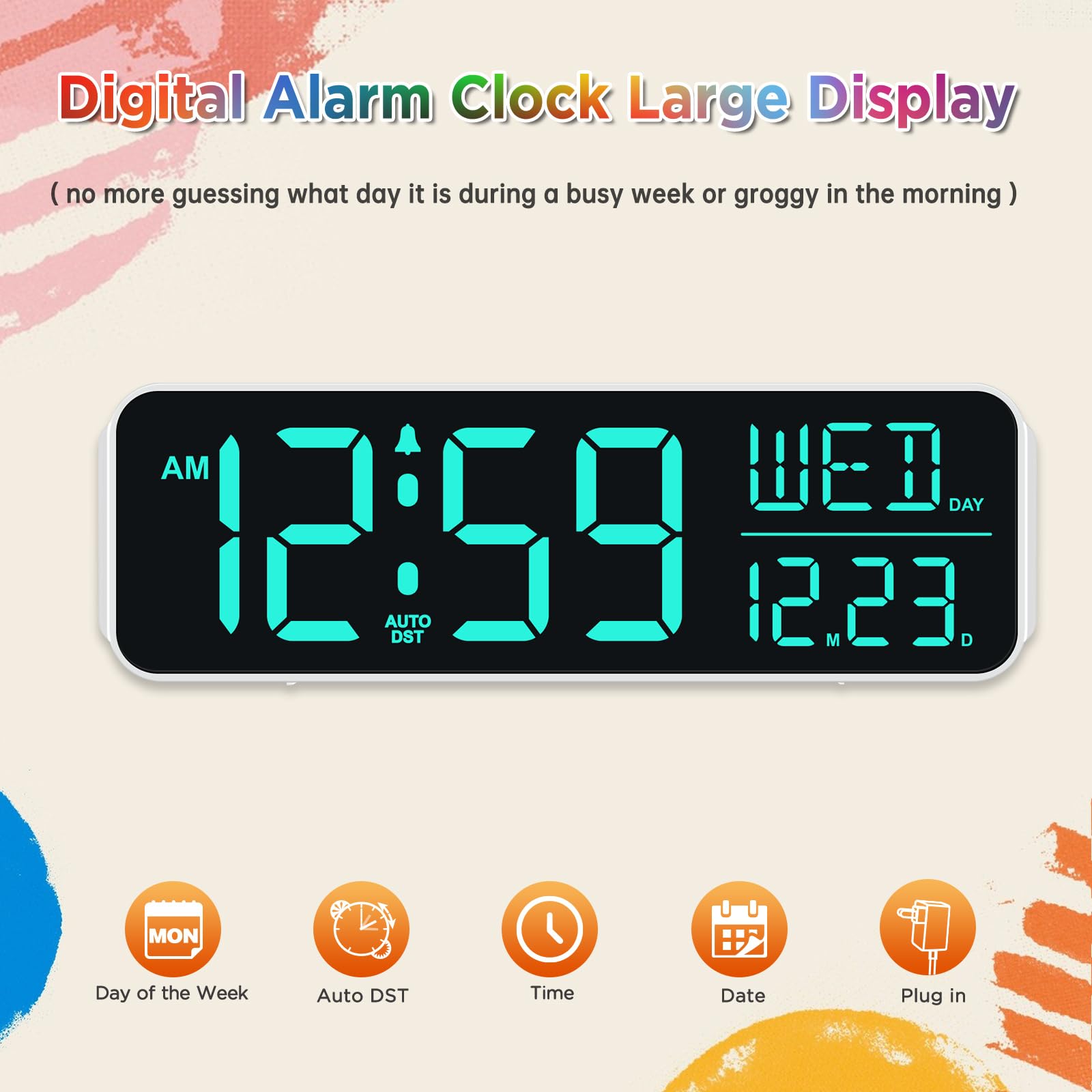 Peakeep close-up of screen texture highlighting clear digits and readability