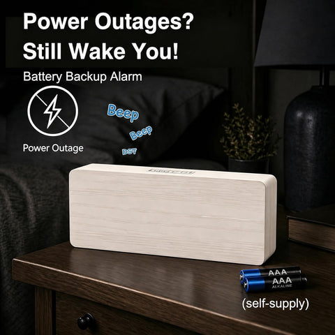 Peakeep side profile with visible buttons and included power plug