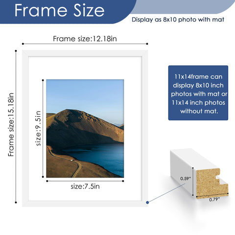 PEALSN frame back showing mounting brackets and sturdy MDF backing for secure hang