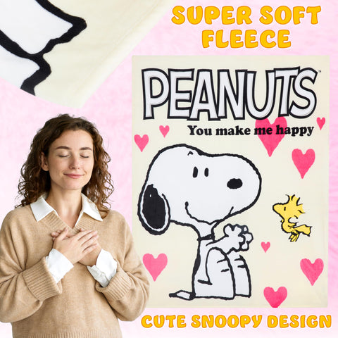Peanuts Snoopy folded in bag showing travel-friendly packability