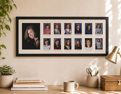 Pearhead side profile with sawtooth hanger for easy wall mounting benefit