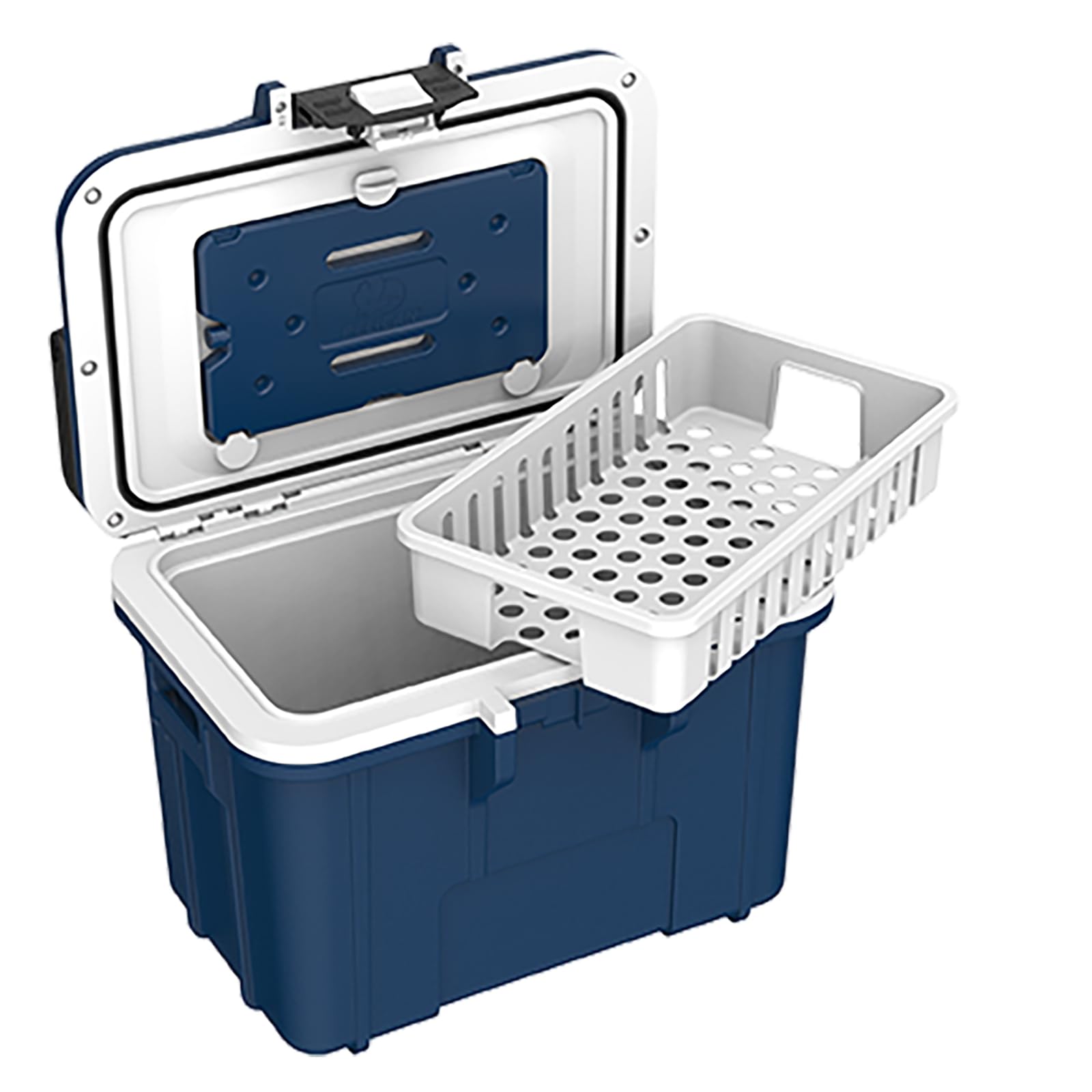 Pelican removable ice pack close-up showing secure fit and prolonged chill