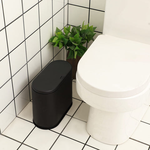 PENGKE open lid exposing interior for easy emptying and simple cleaning