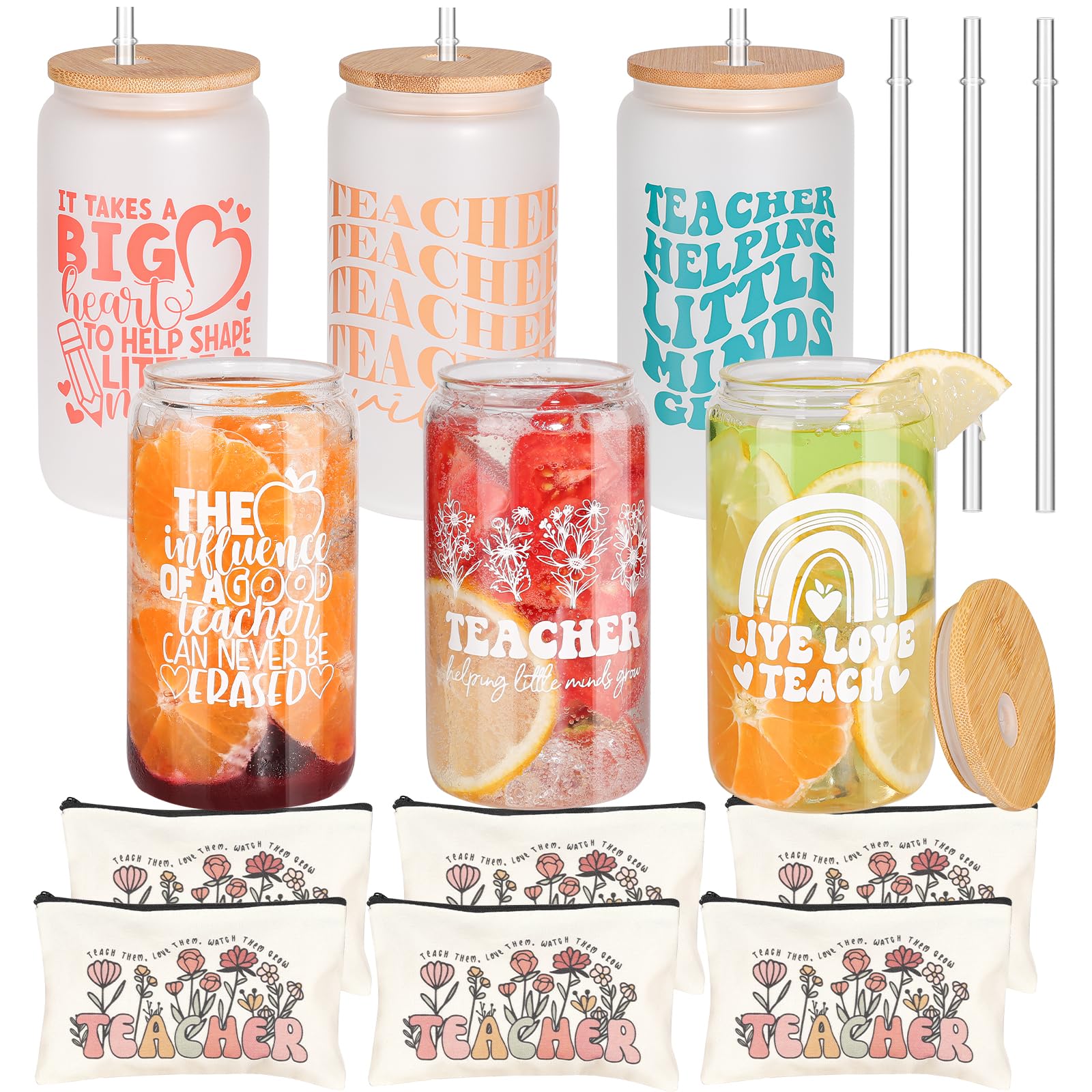 pengtai front packaging showing six glass cups and bags, great for group gifting