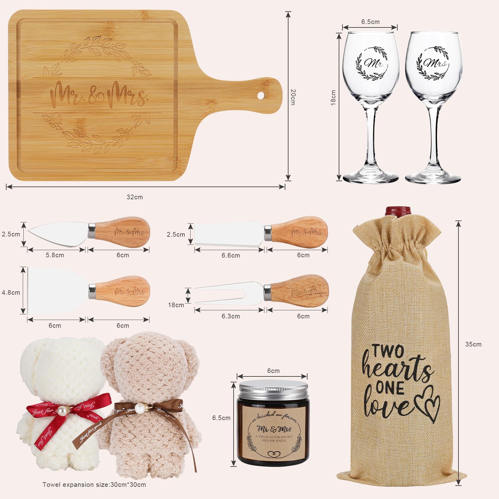 pengtai size comparison board with wine bottle showing scale and serving capacity