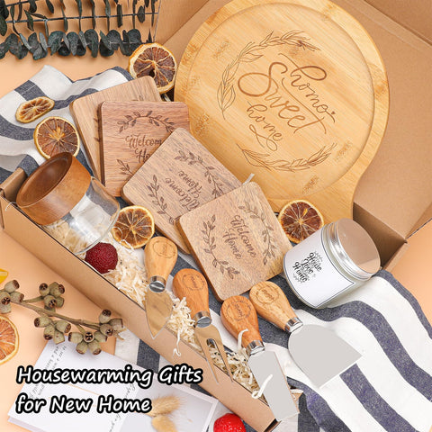 pengtai wooden coasters arranged protecting tabletop and adding decorative charm