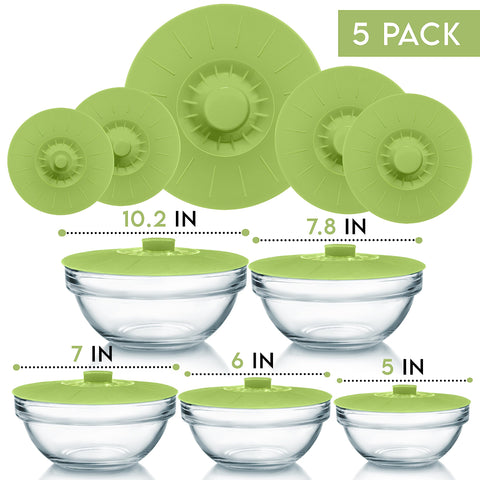 Perfect and Simple lid covering bowl in microwave showing splatter-control benefit