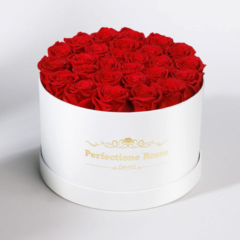 Perfectione Roses close-up of petals highlighting preserved texture and color