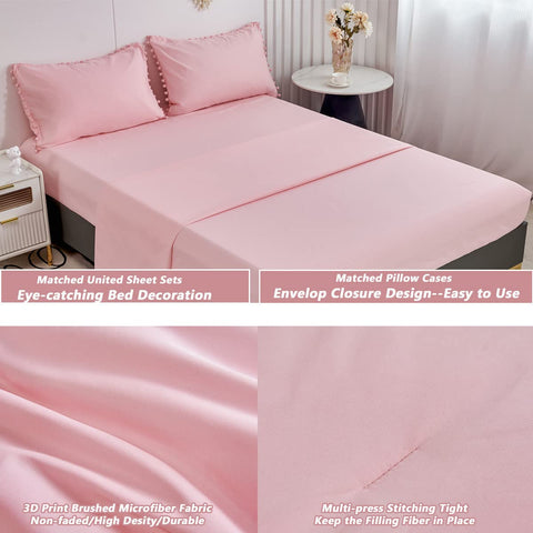 PERFEMET envelope pillowcases shown for neat, no-slip pillow finish