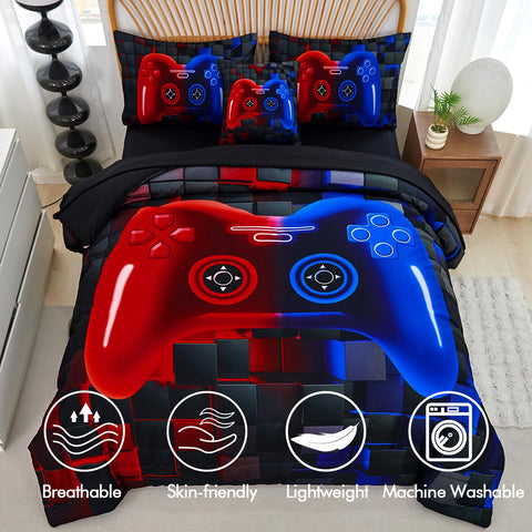PERFEMET fitted and flat sheets with pillowcases arranged to show coordinated set convenience