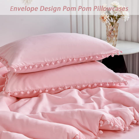 PERFEMET twin comforter on mattress showing coverage and scale