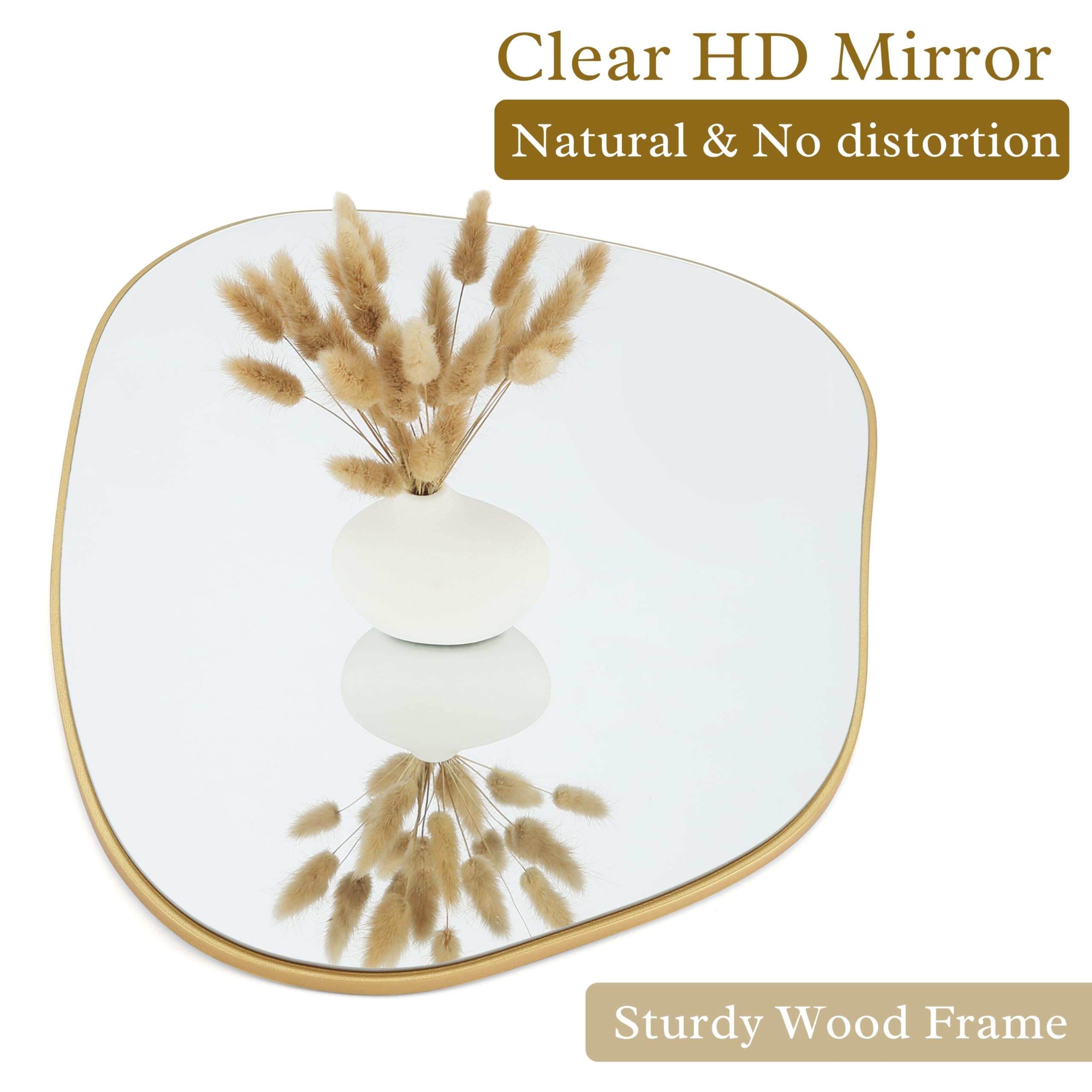 PERFNIQUE mounted in bathroom enhancing light and vanity functionality