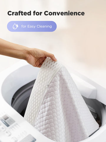 PERLECARE close-up CertiPUR-US tag highlighting safe materials and low emissions