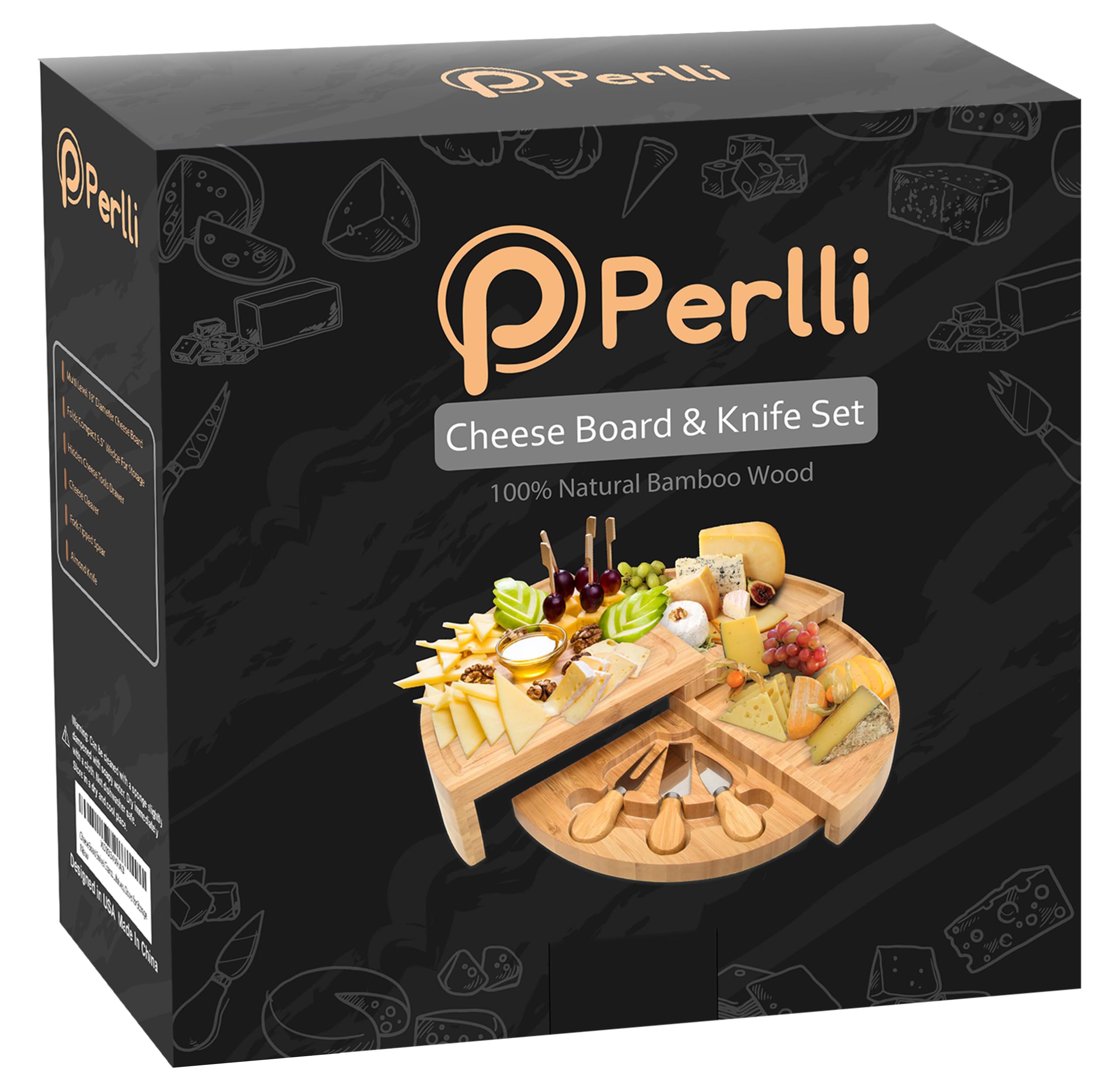 PERLLI board wrapped as a gift indicating ideal present benefit