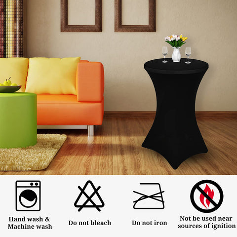 Pesonlook on an outdoor table demonstrating wind-resistant anchored fit and neat look