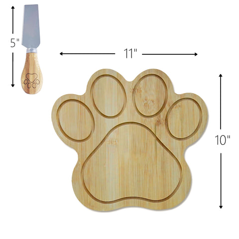 Pet Fit For Life bamboo toe-print close-up highlighting divided serving benefit