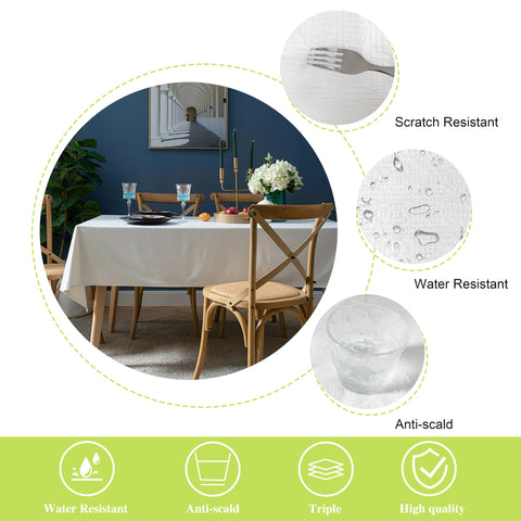 PETFNS on a 9ft rectangular table illustrating full coverage fit