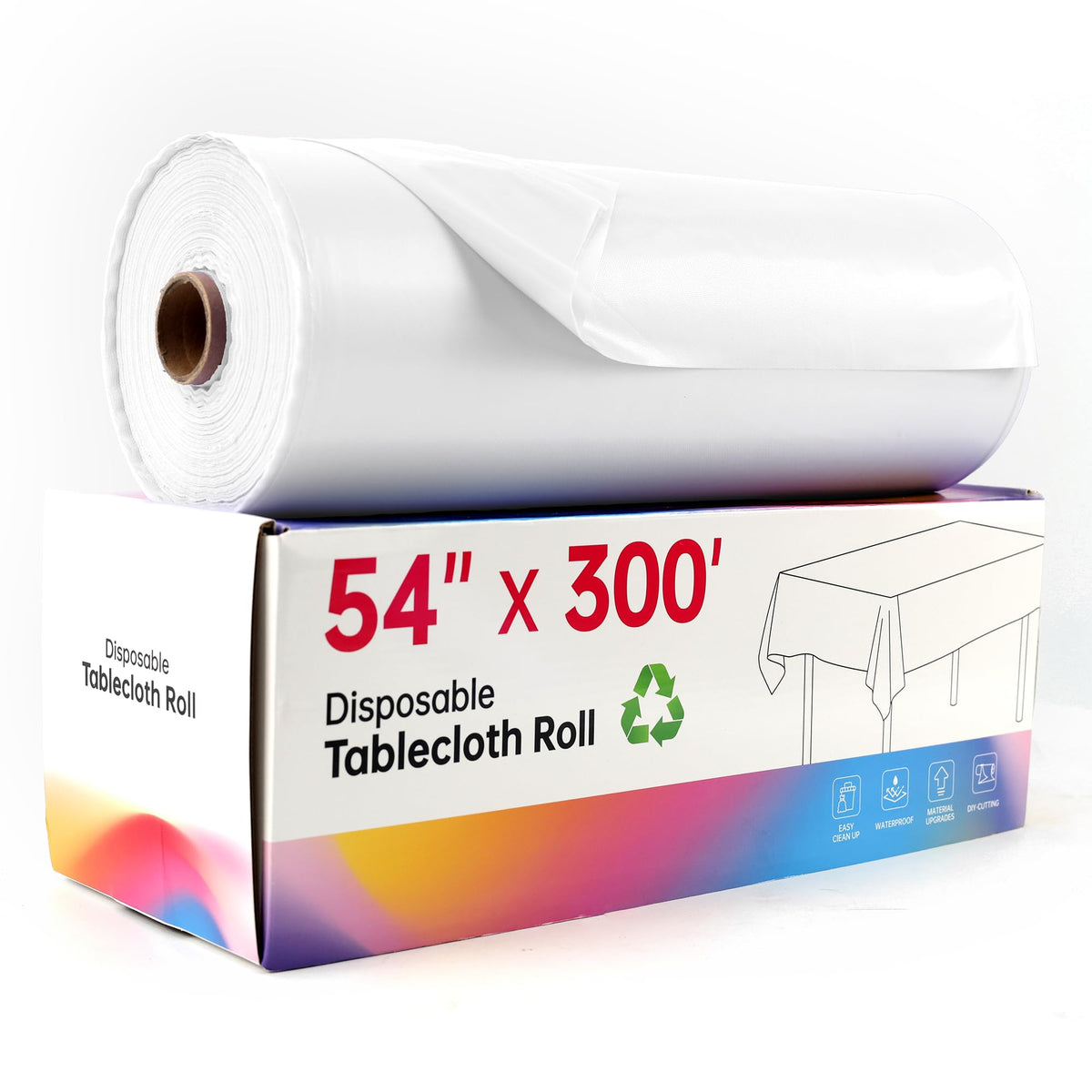 PETIARKIT front view of roll showing length and packaging, easy use benefit