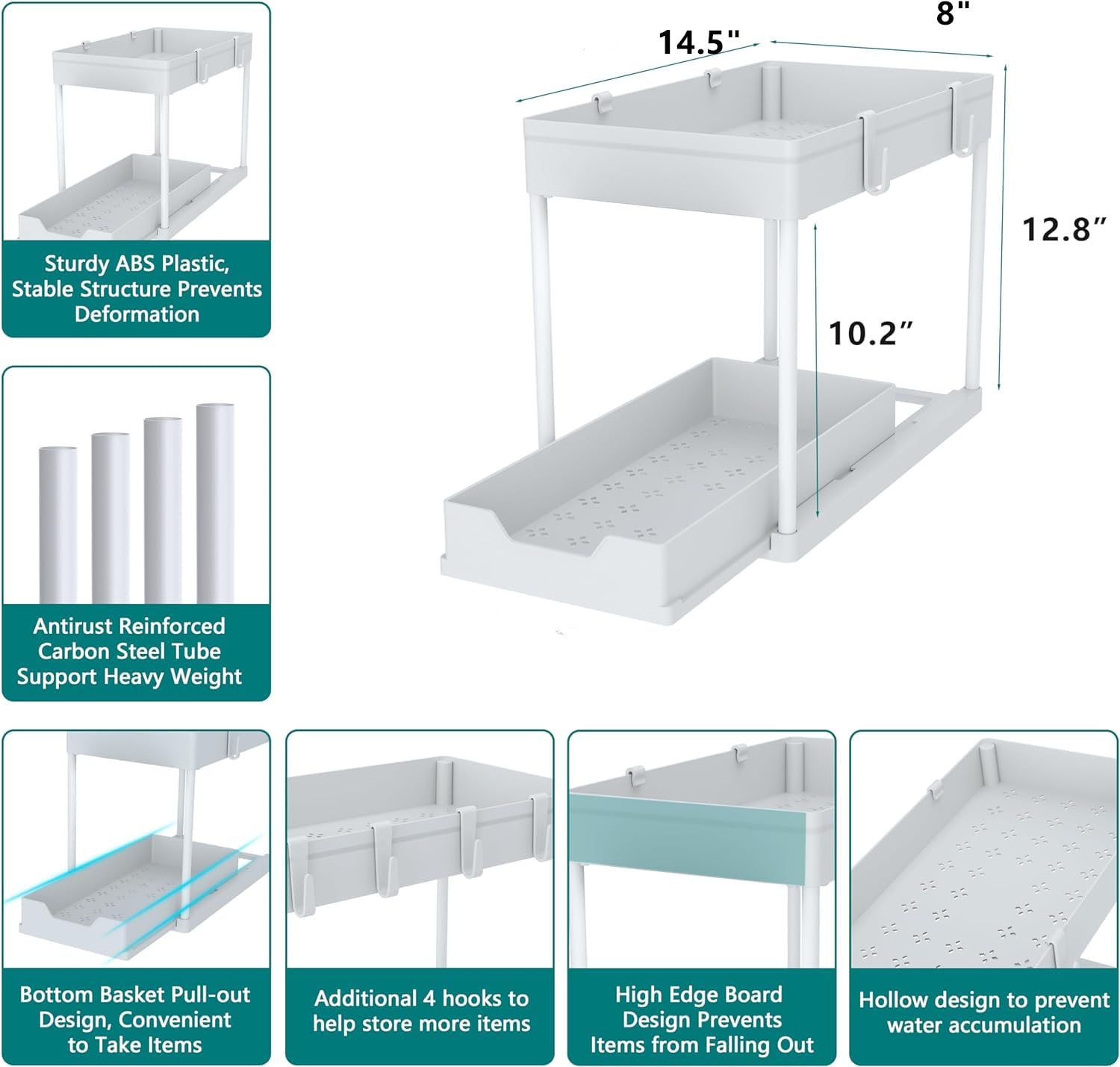 petisal close-up of ABS plastic and steel frame showing durable construction