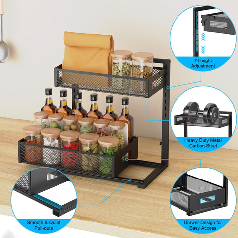 Petiza installed under a kitchen sink providing easy access benefit