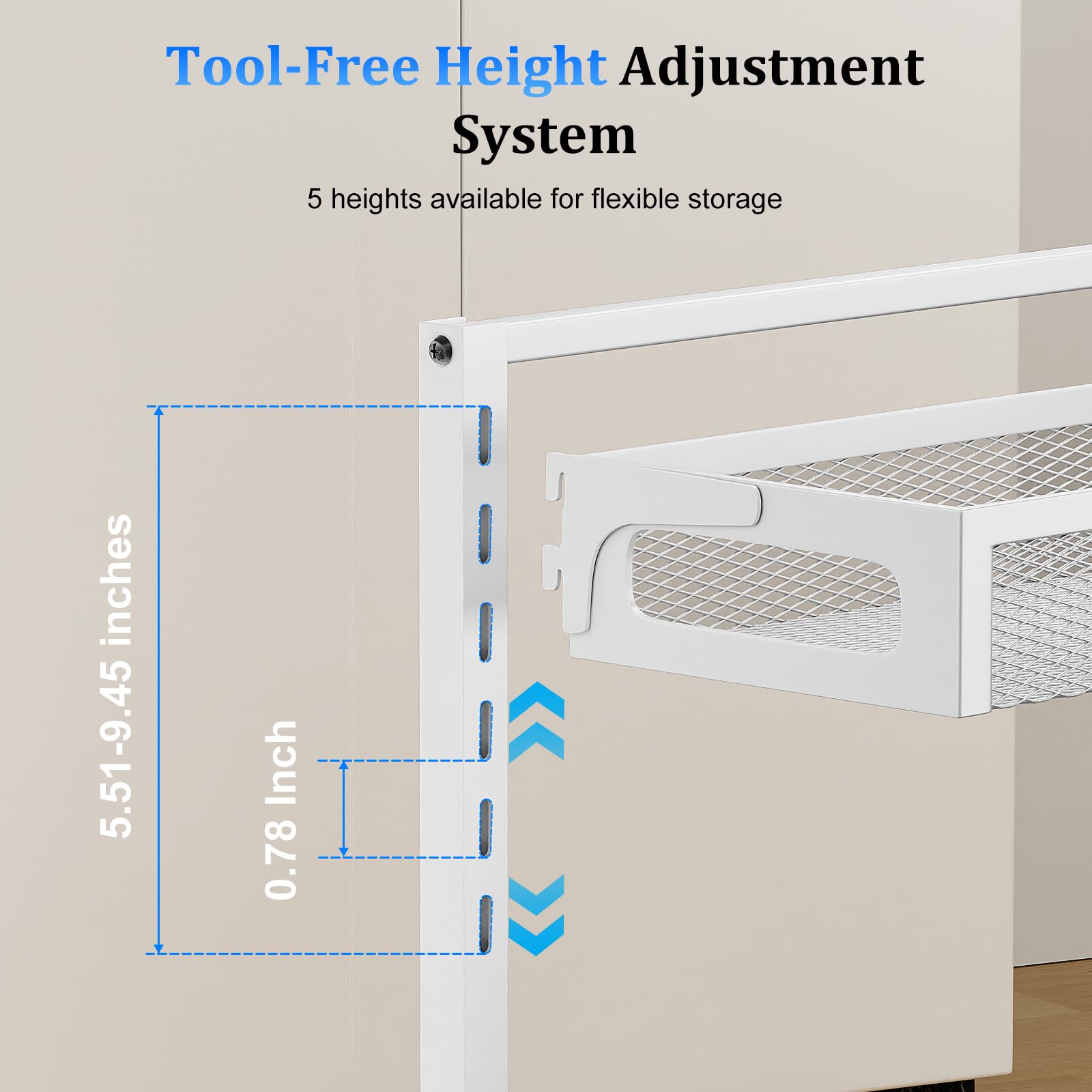 Petiza installed under sink right-side pull demonstrating versatile placement benefit