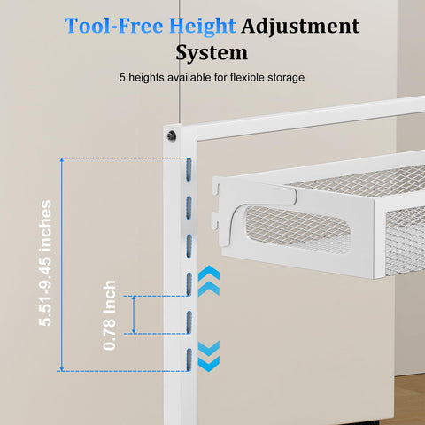 Petiza installed under sink right-side pull demonstrating versatile placement benefit