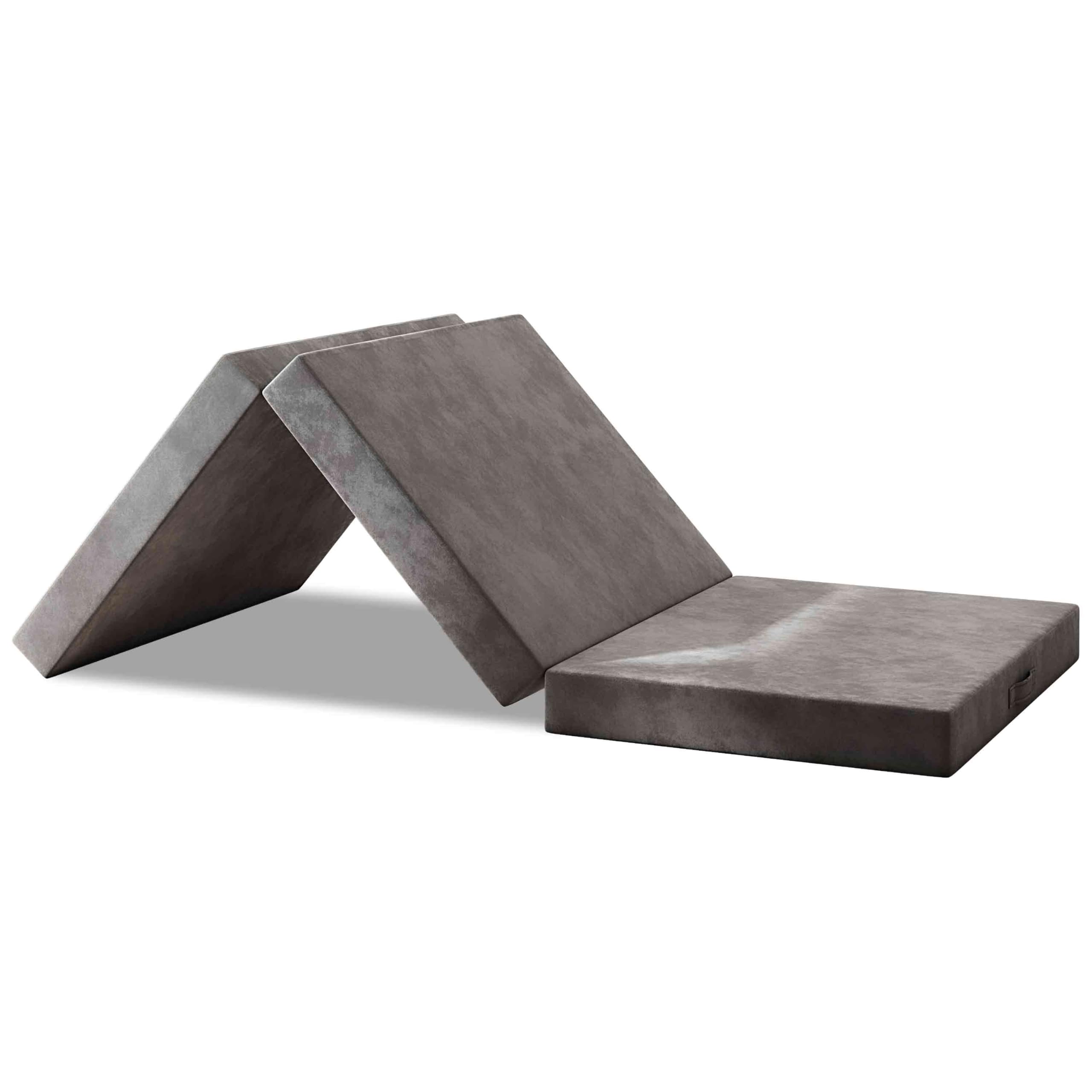 PETONOBARA topper folded into compact form for easy transport and storage