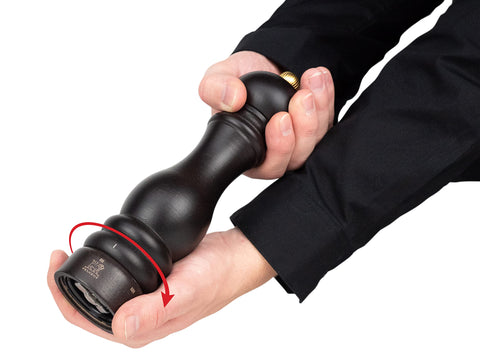 Peugeot close-up of stainless-steel grinding mechanism for long-lasting performance