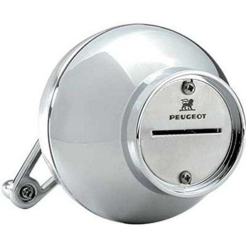 Peugeot Tidore clear reservoir filled with whole nutmegs, easy monitoring benefit