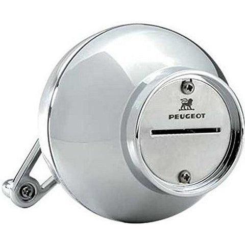 Peugeot Tidore clear reservoir filled with whole nutmegs, easy monitoring benefit