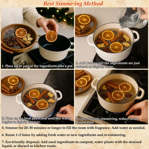 Pextian decorative bowl with potpourri for holiday display and ambiance