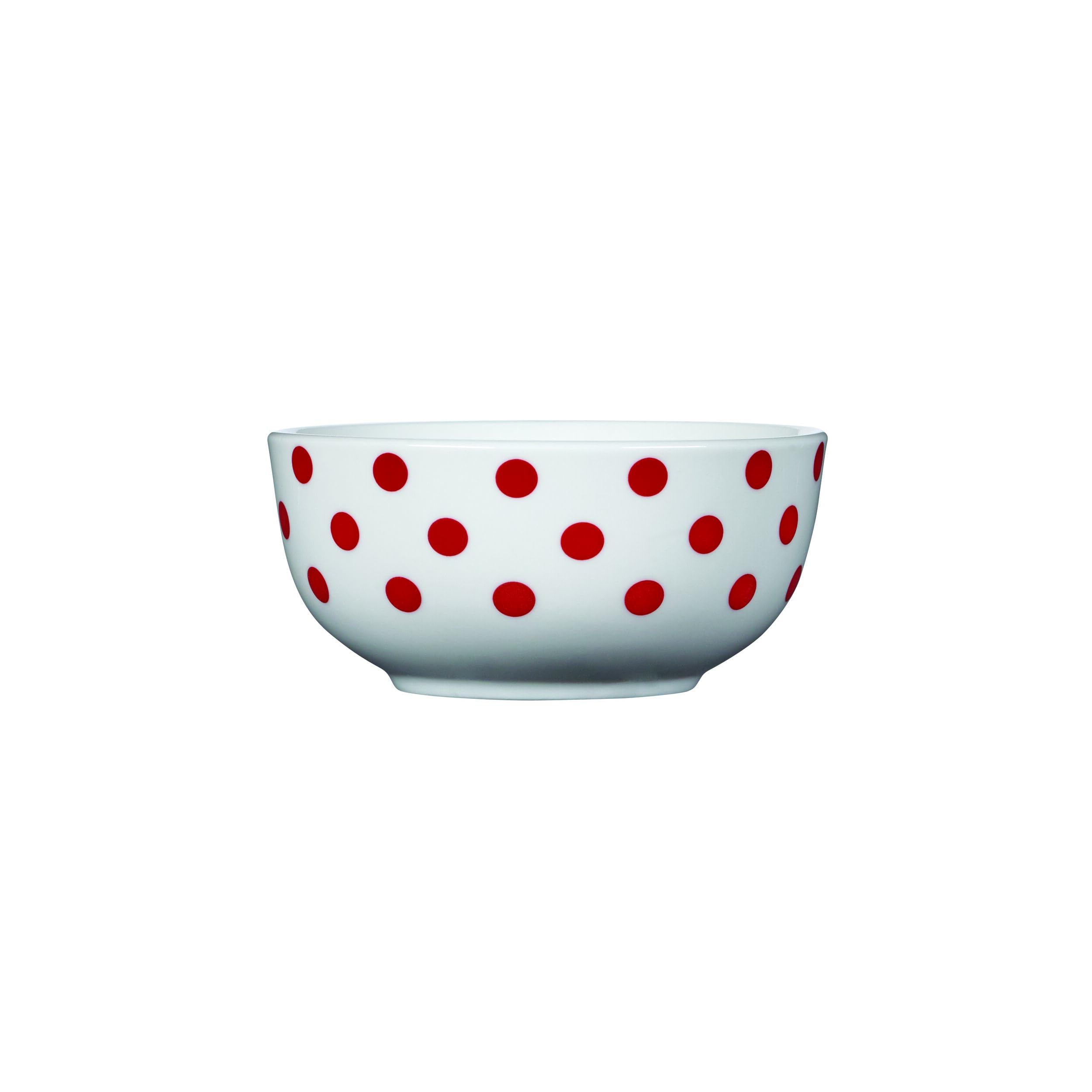 Pfaltzgraff Kenna Red table setting lifestyle with coordinated look for casual hosting