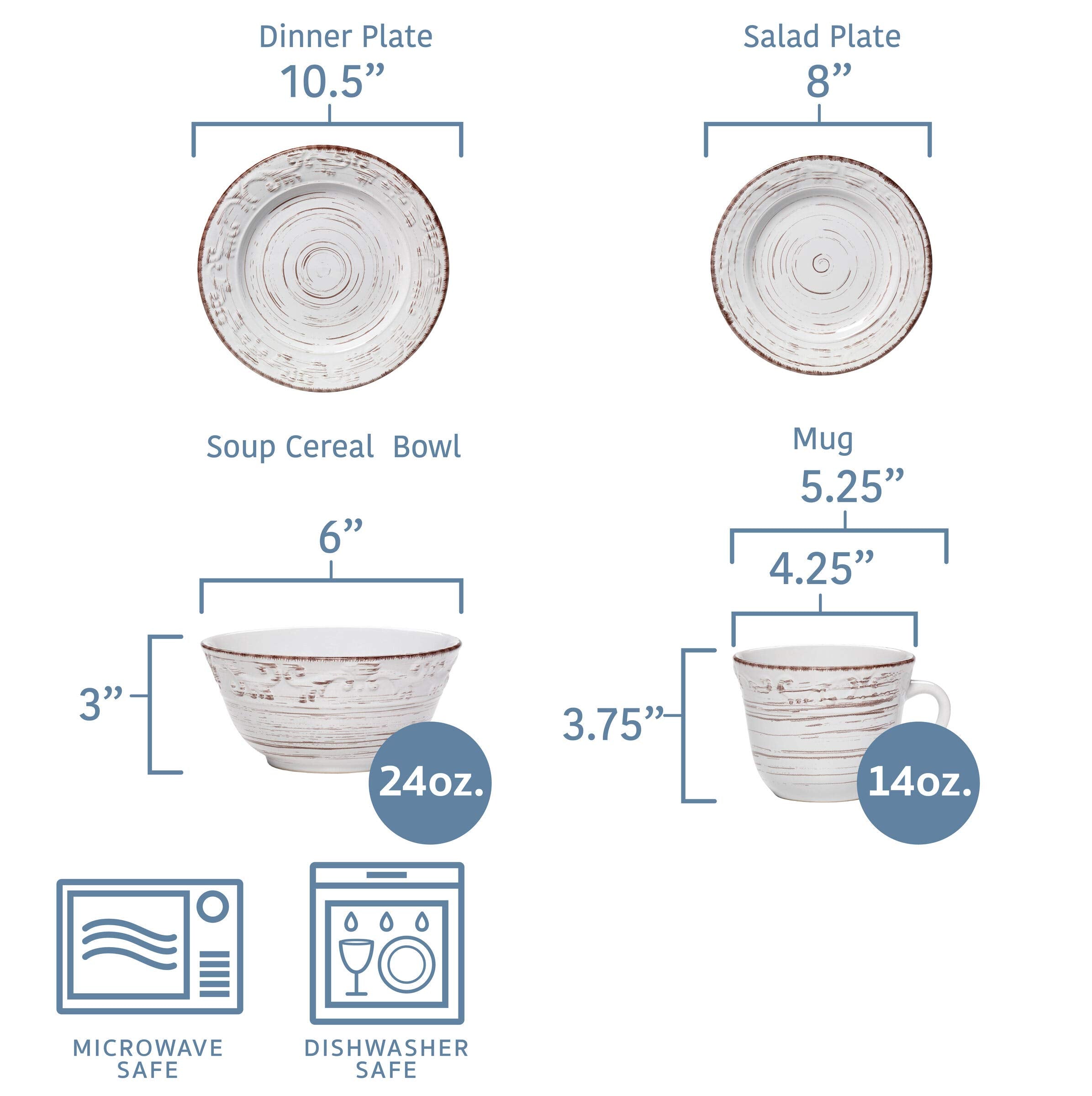 Pfaltzgraff detailed trellis pattern on plate offering decorative texture