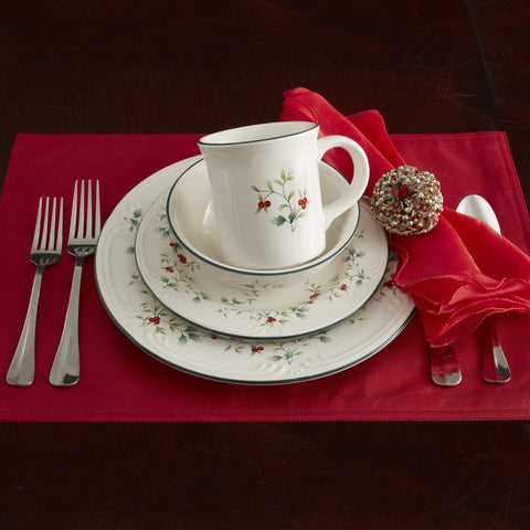 Pfaltzgraff embossed filigree detail showing textured finish and visual interest