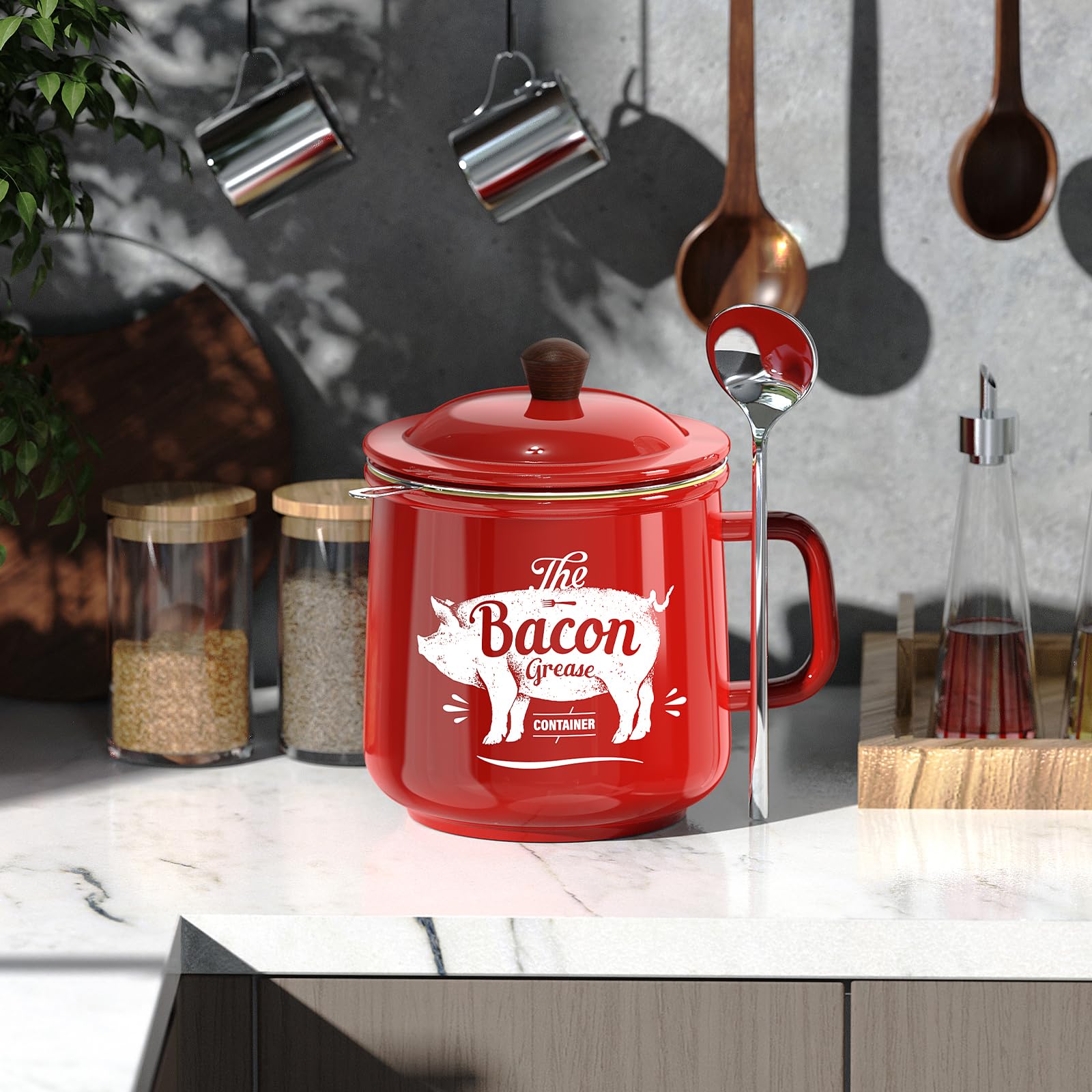 PGYARD packaging and label display highlighting materials and dishwasher-safe care