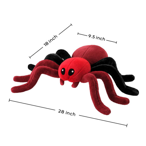 Phantoscope pillow next to a ruler showing 18 x 28 inch size for scale