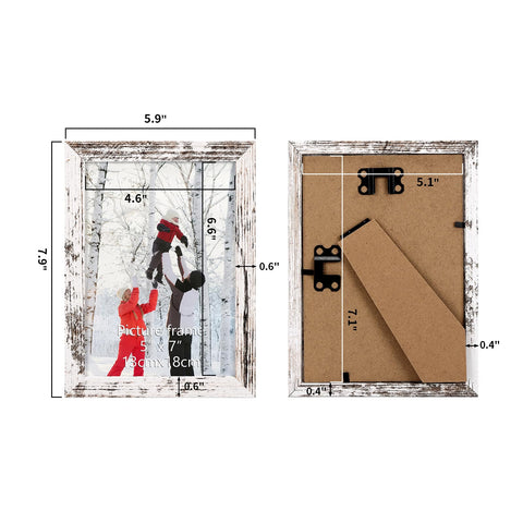 PHAREGE rear view showing stand and wall hook for versatile tabletop or hanging display