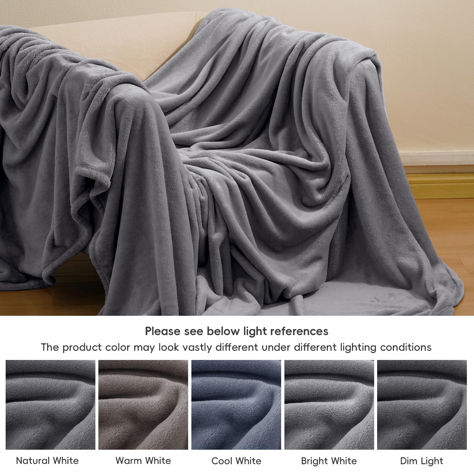 PHF blanket label showing OEKO-TEX certification for safer textile choice