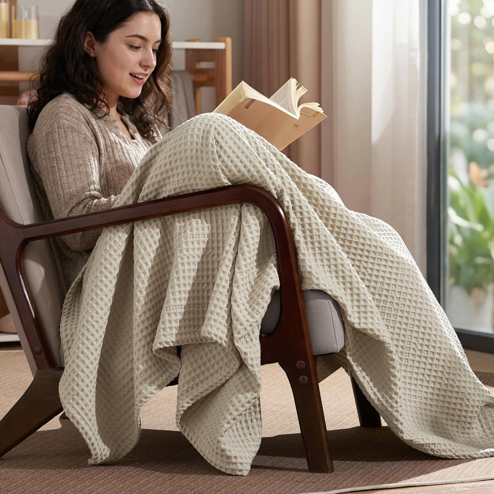 PHF blanket used at picnic showing portability and comfortable outdoor layer