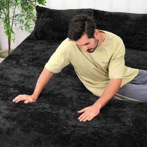 PHF size comparison with ruler showing fit for mattresses up to 16 inches