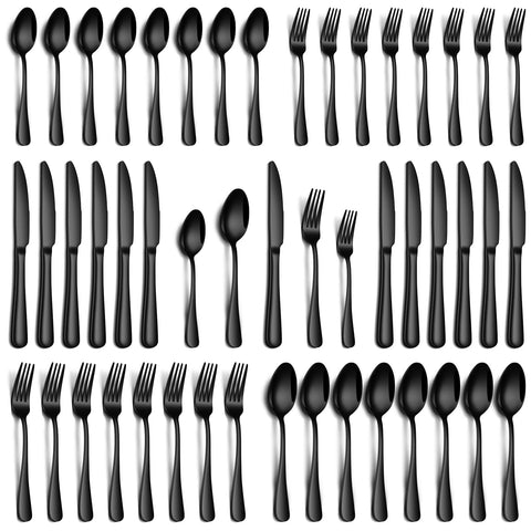 PHILIPALA flatware set front view showing complete 40-piece service for eight