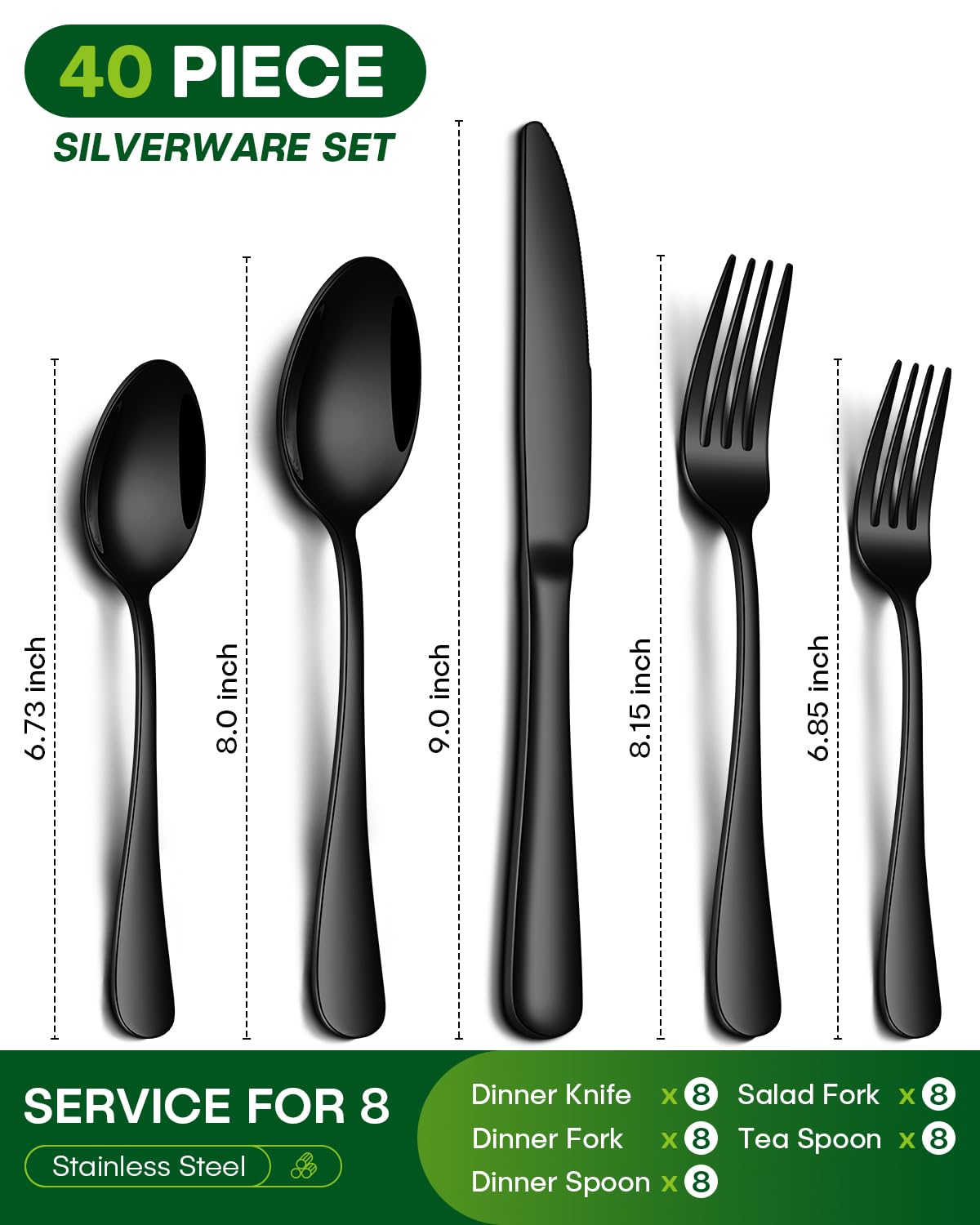 PHILIPALA knife fork and spoon close-up showing smooth edges and durability
