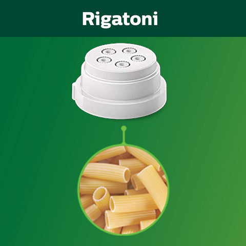 Philips Avance macaroni disc holes demonstrating uniform diameter for consistency