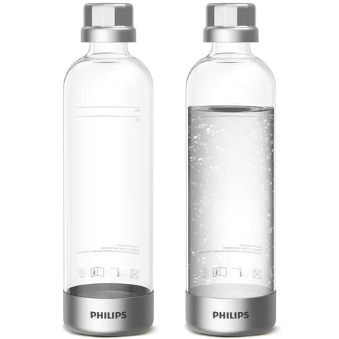 PHILIPS bottle front view showing sleek design and benefit of elegant countertop look