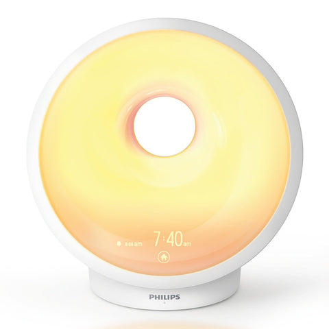 Philips HF3650 display and buttons demonstrating auto-dim convenience