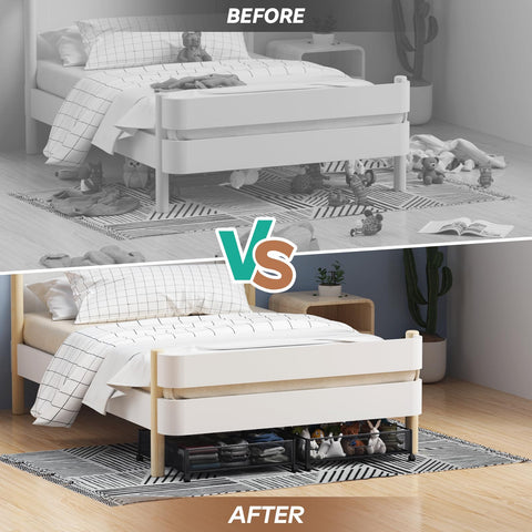 PHINOX in a bedroom setting showing organized space benefit neat, accessible storage