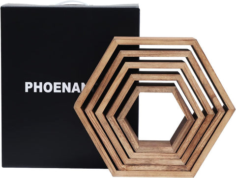 PHOENANCEE shelf hardware and rear view for easy installation