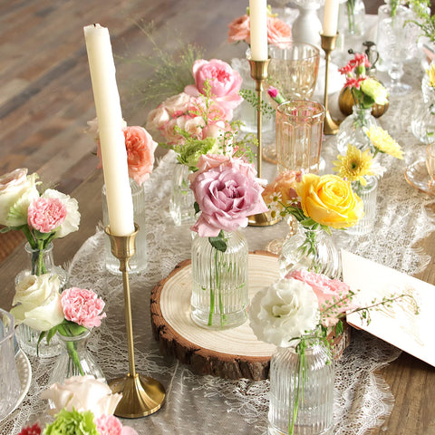 PHUNTTEK group of varied-height vases demonstrating mixing options